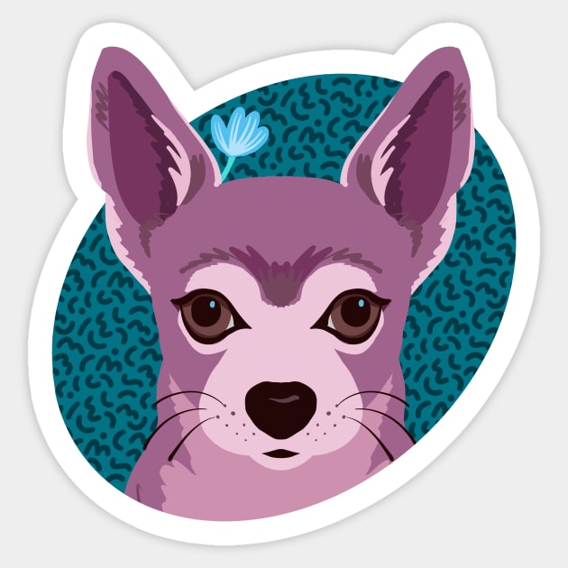 Cute Chihuahua Sticker by Annelie